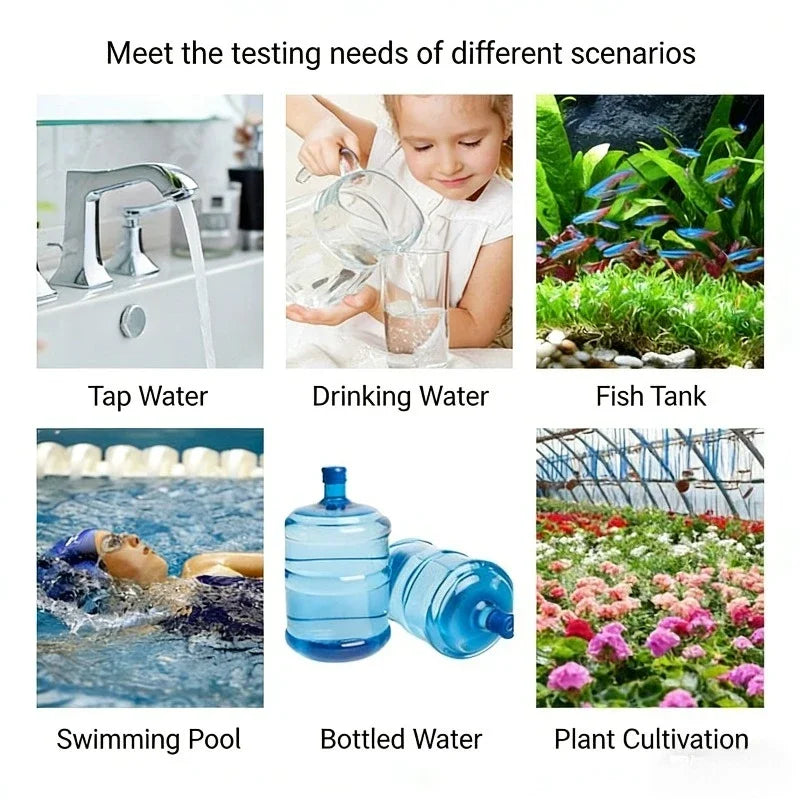 2-Pack TDS Water Quality Test Pen | 0–9990 ppm Precision Meter Water Quality Tester Babs
