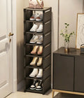Narrow Multi-Tier Shoe Rack – Wall Door Space-Saving Storage Shoe Rack Babs 8 grids
