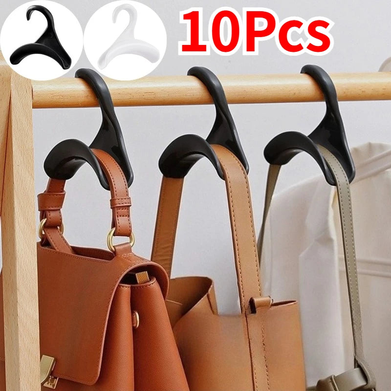 10-Pack Purse Hanger Hooks – Closet Bag Rack Organizer Closet Bag Organizer Babs