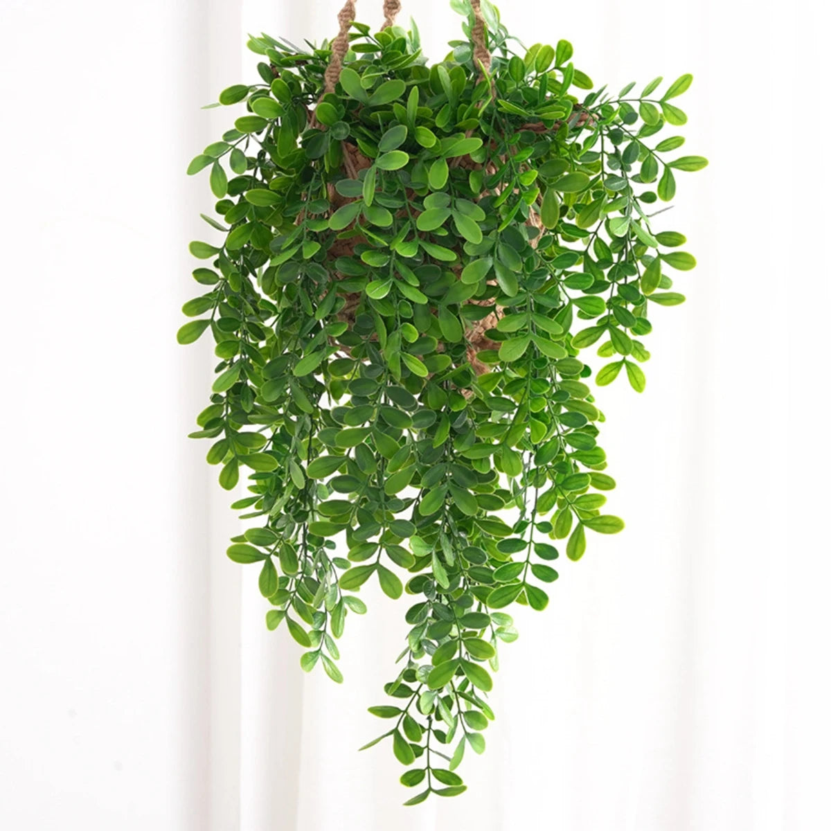 Artificial Ivy Vine Wall Hanging – Plastic Leaf Décor, 62cm Artificial Ivy Vine Babs green
