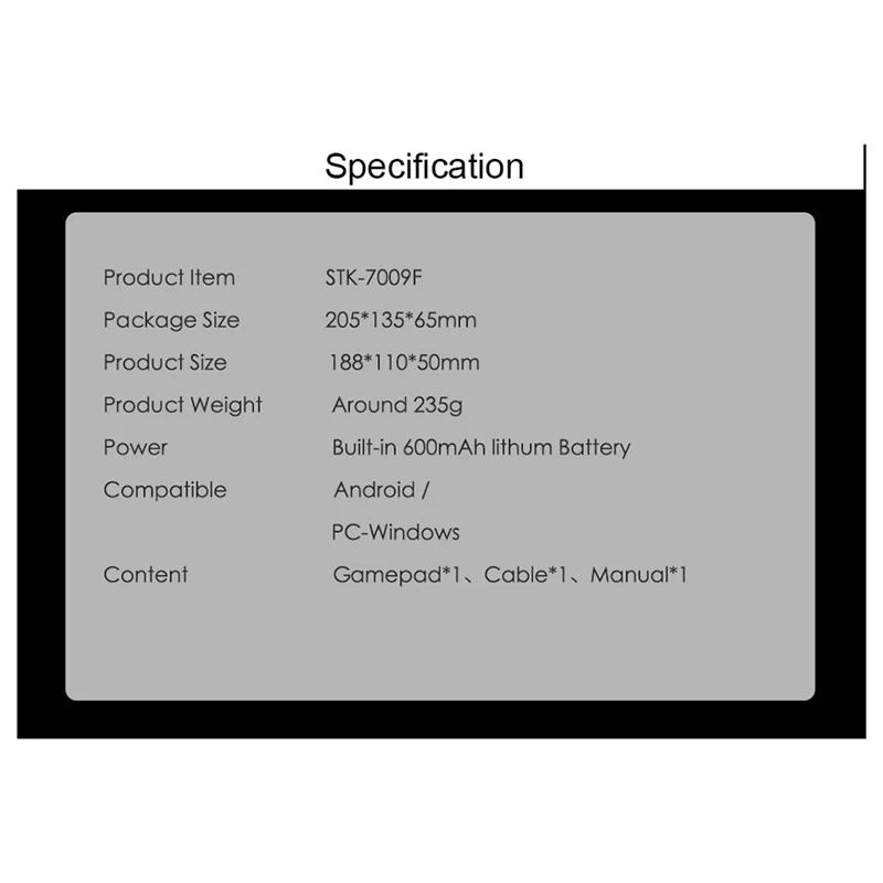 Wireless Bluetooth Mobile Game Controller – RGB, Hall Effect Joystick Mobile Game Controller Babs