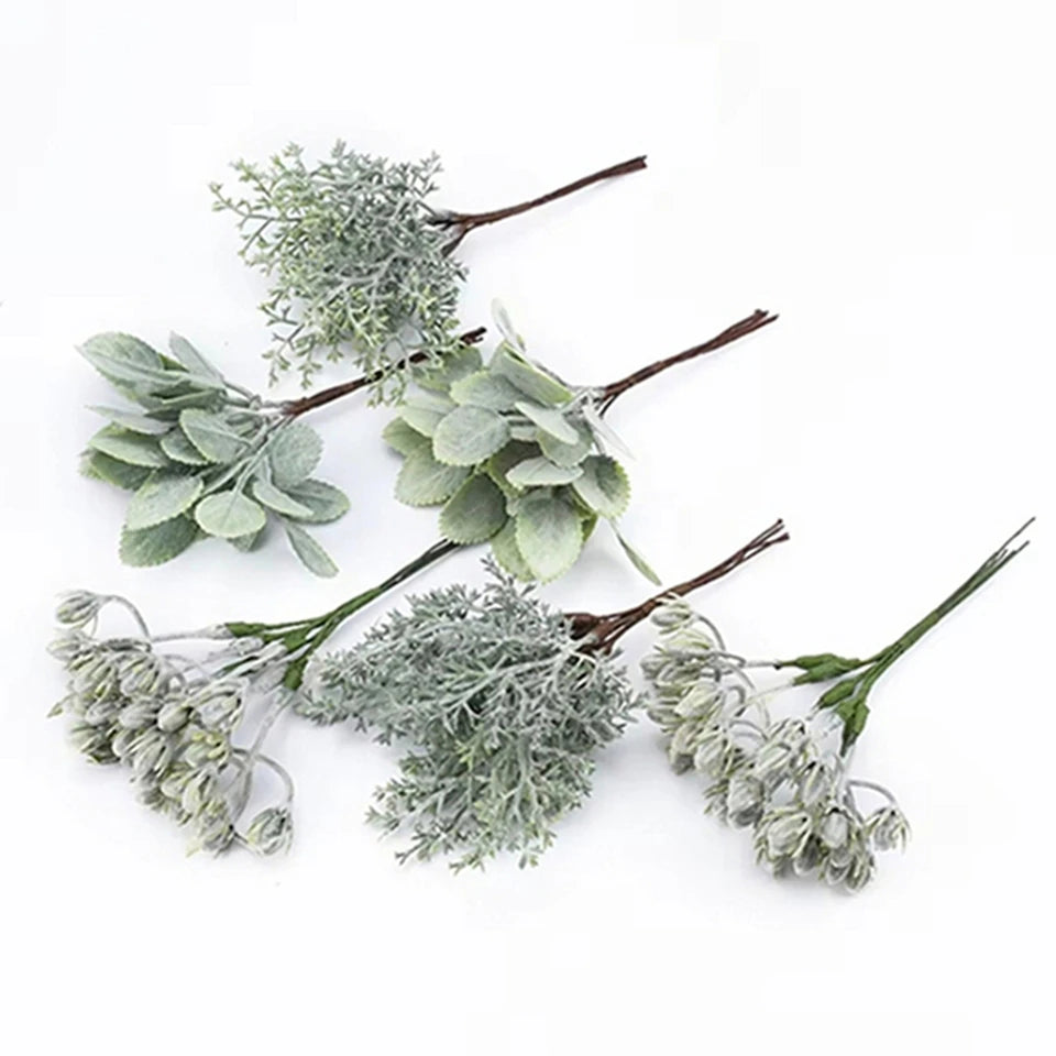 Artificial Plastic Flowers 5/10pcs – Vase Filler & DIY Décor Artificial Flowers Babs