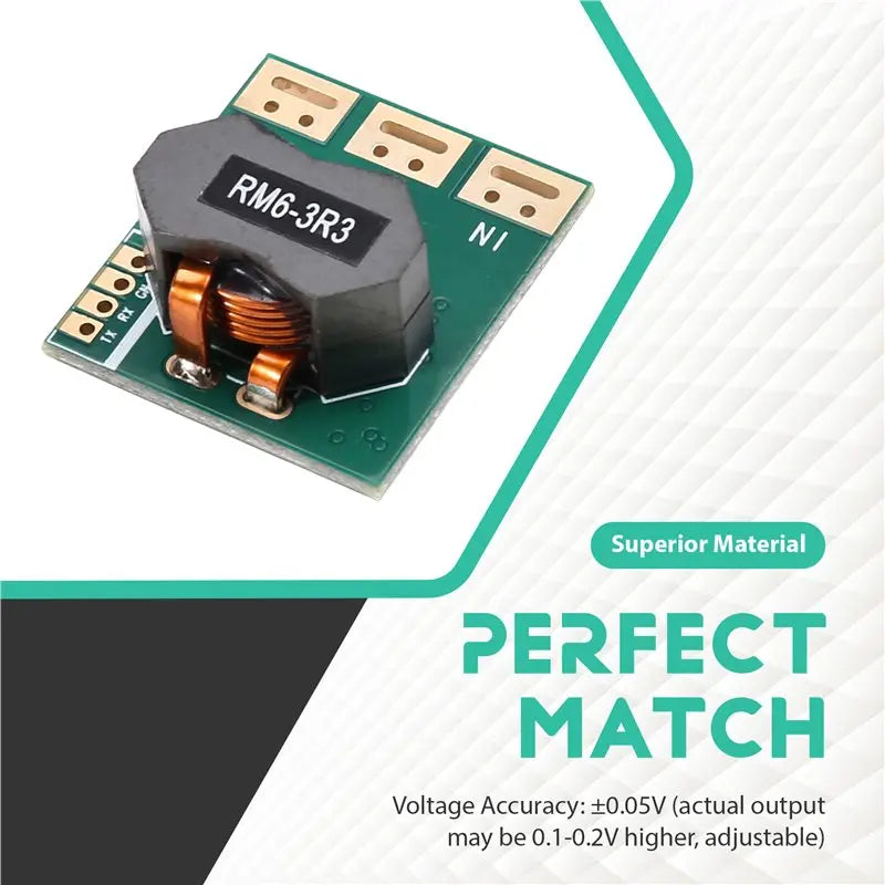 DC-DC Buck-Boost Module 4.5–21V to 5V, 3A Current Limit Buck-Boost Converter Babs