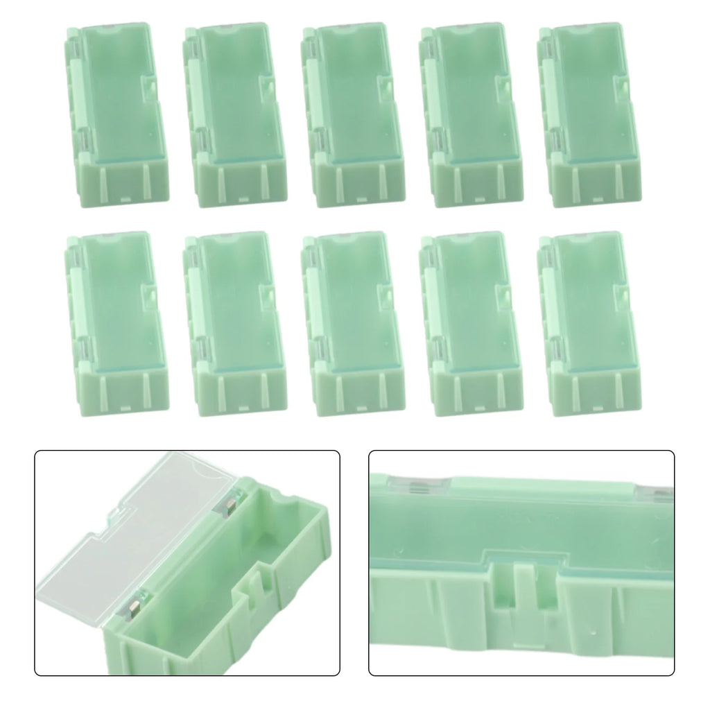 10-Pack Small Parts Organizer Boxes – SMD Components & Screws Parts Organizer Box Babs
