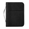 Tactical A5 Notebook Cover Zippered Canvas EDC Organizer Canvas Notebook Cover Babs Black