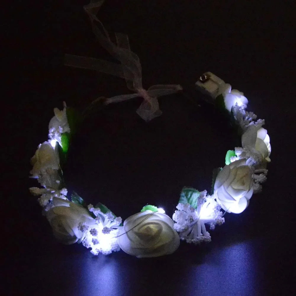 LED Light-Up Glow Headband for Kids & Adults – Party & Wedding