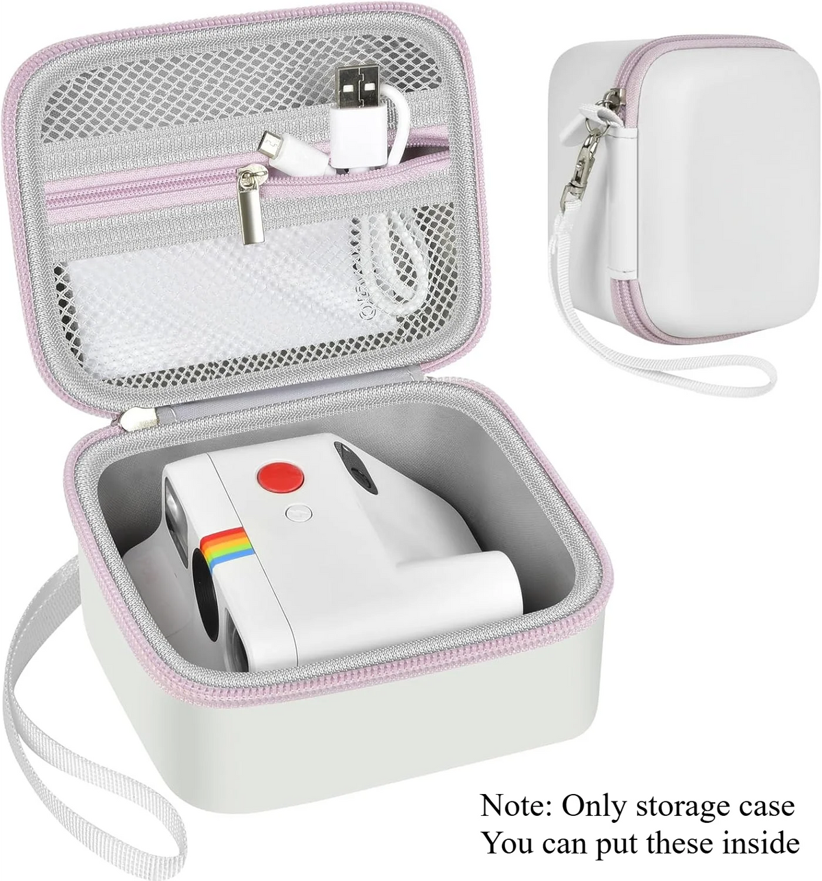 Polaroid Go Gen 2 Camera Case – Protective EVA Bag & Mesh Instant Camera Case Babs