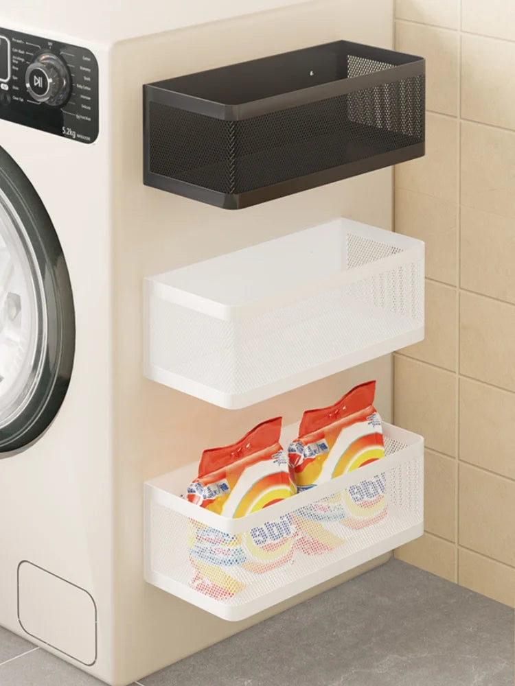 Magnetic Spice Rack – Stainless Steel Fridge Shelf Organizer Magnetic Spice Rack Babs
