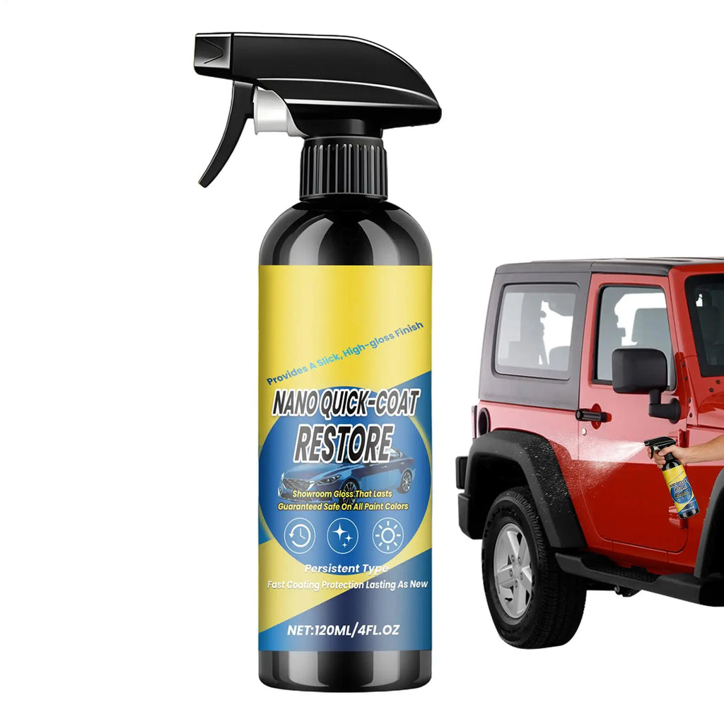 Nano Ceramic Car Coating Spray – Quick Wax & UV Protection Car Ceramic Coating Spray Babs