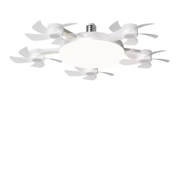 RTONTR LED Ceiling Fan Light | Remote Control & Dimming LED Ceiling Fan Light Babs 5 Heads