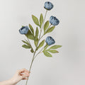 70CM Silk Peony Artificial Flower Bouquet – Wedding & Home Decor Artificial Flower Bouquet Babs Blue