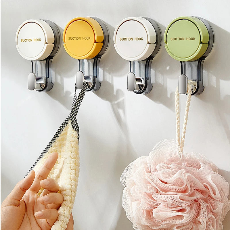 Reusable Suction Cup Hooks – Waterproof Bathroom Wall Hooks Suction Cup Hook Babs