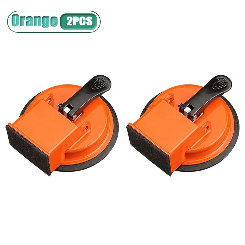 Floor Gap Fixer Suction Cup Tapping Tool – Wood & Laminate Flooring Installation Tool Babs Orange-2PCS