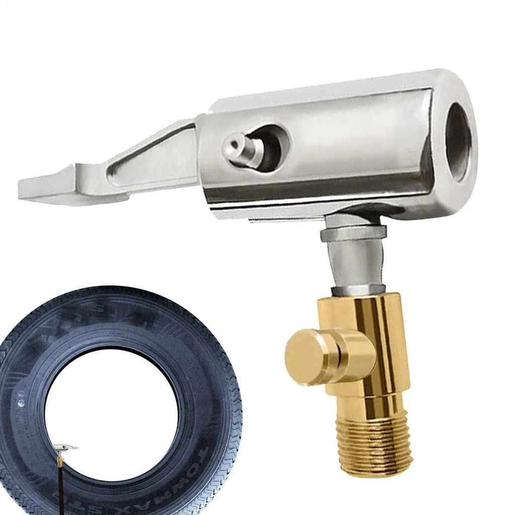 Portable Tire Air Chuck Valve Adapter – Inflator Connector Tire Inflator Adapter Babs