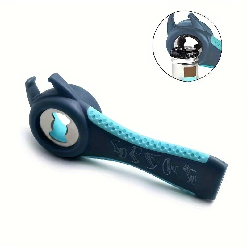 5-in-1 Can & Bottle Opener Stainless Steel Kitchen Tool Multifunctional Can Opener Babs
