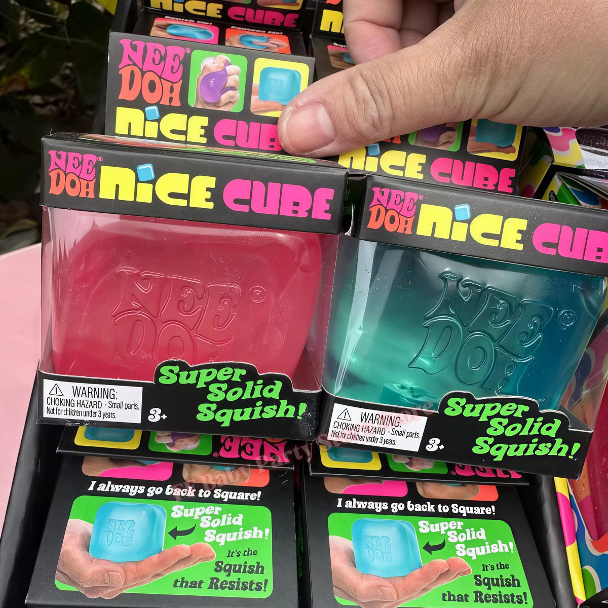 Needoh Nice Cube Sensory Fidget Blocks – Gift for Kids & Adults Sensory Fidget Toy Babs