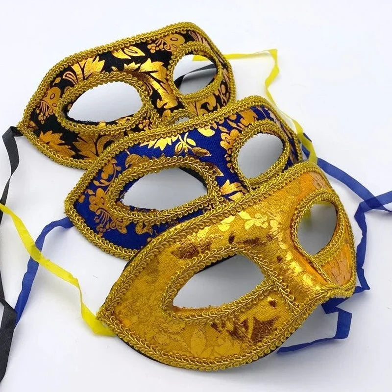 20pcs Venetian Masquerade Masks – Mardi Gras Carnival Party Masquerade Masks Set Babs