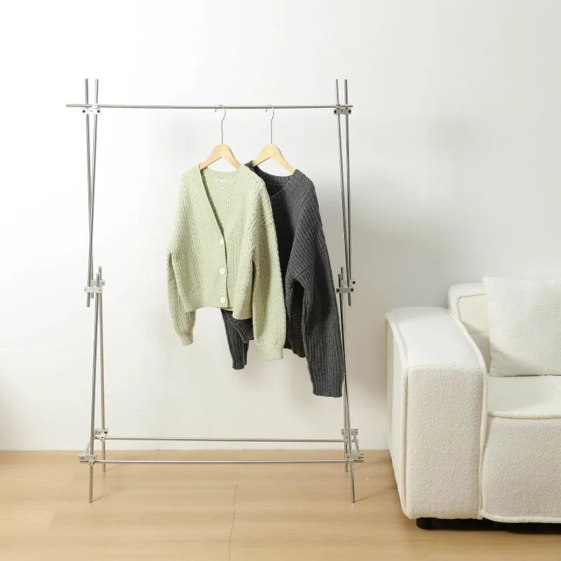 Vertical Clothes Drying Rack – Large Space-Saving Floor Dryer Clothes Drying Rack Babs