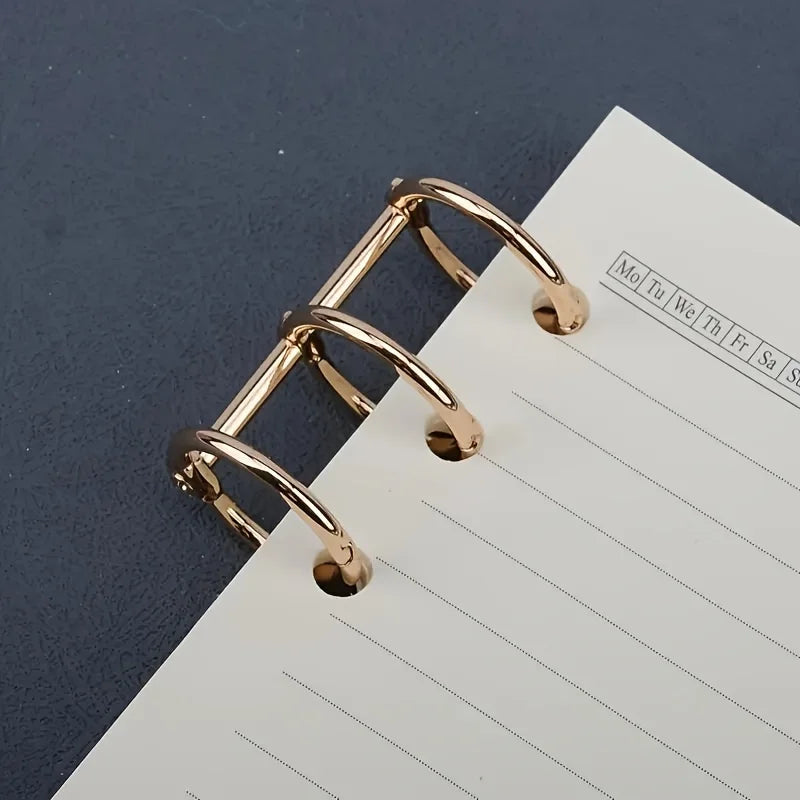 Durable Metal 3-Ring Binder for Notebooks, Albums & DIY Metal Ring Binder Babs