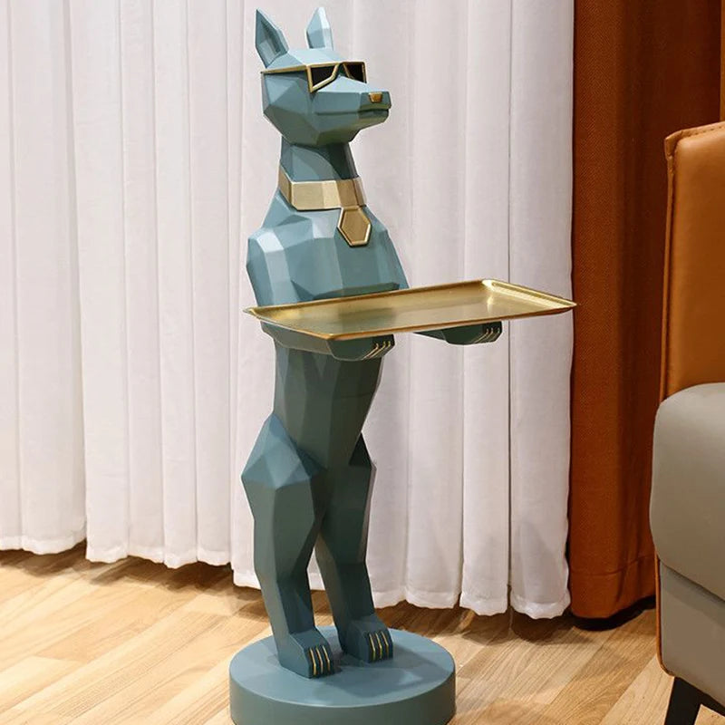 Resin Animal Figurine – Luxury Nordic Modern Home Décor Resin Home Figurine Babs Green