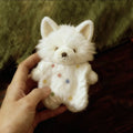 Fox Doll Plush Toy – Soft Stuffed Animal Comforter & Gift Stuffed Animal Plushie Babs white