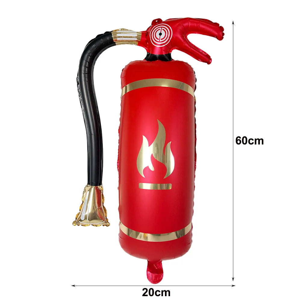 Fire Truck Inflatable Foil Balloons – 3 Styles Party Décor Party Balloons Babs Laser As pictures show