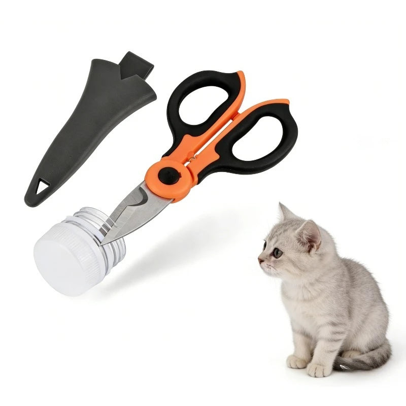 Multifunctional Stainless Steel Scissors – Wire Stripper & Fishing Multifunctional Scissors Babs