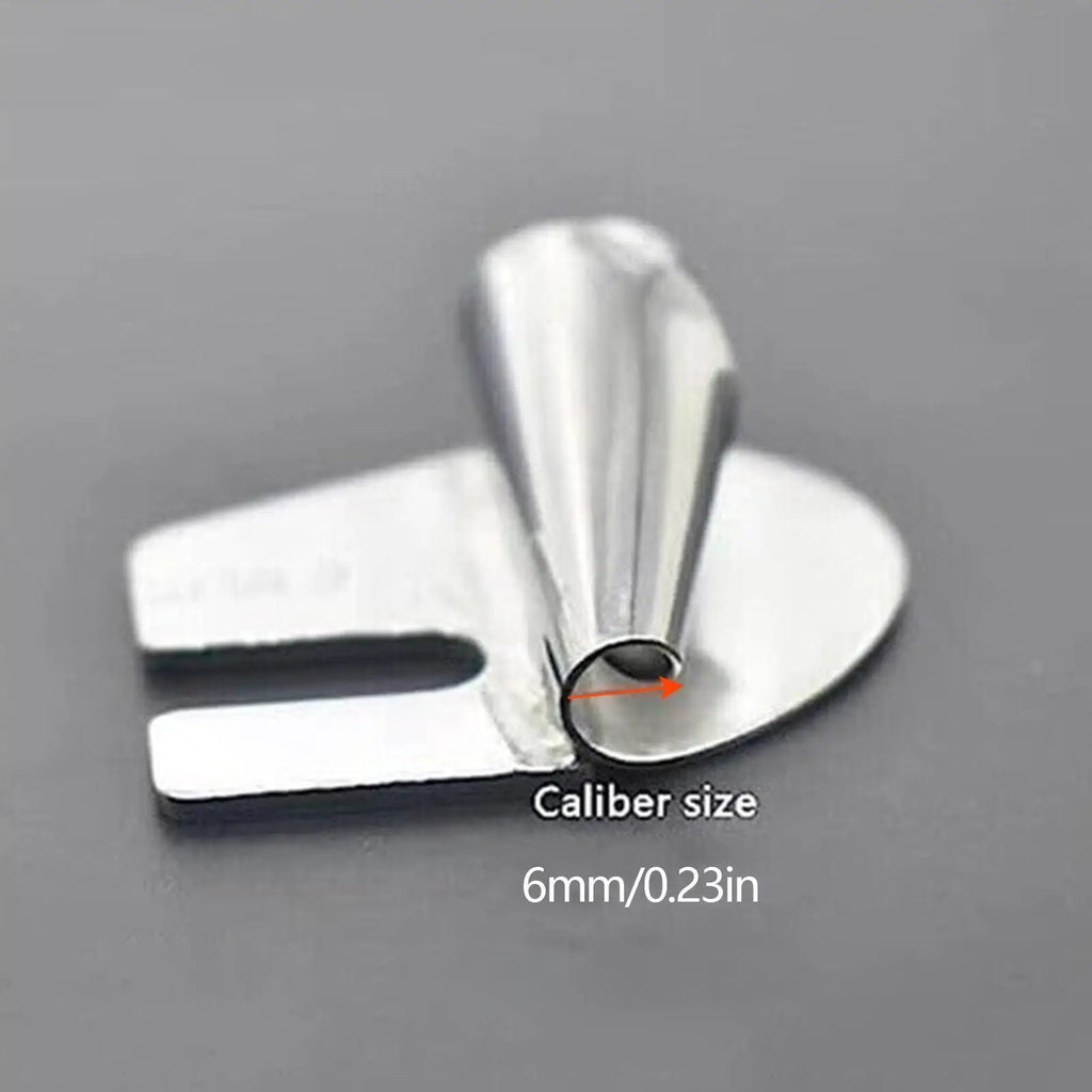 Rolled Hem Presser Foot 3–10mm Stainless Steel Universal Sewing Sewing Presser Foot Babs
