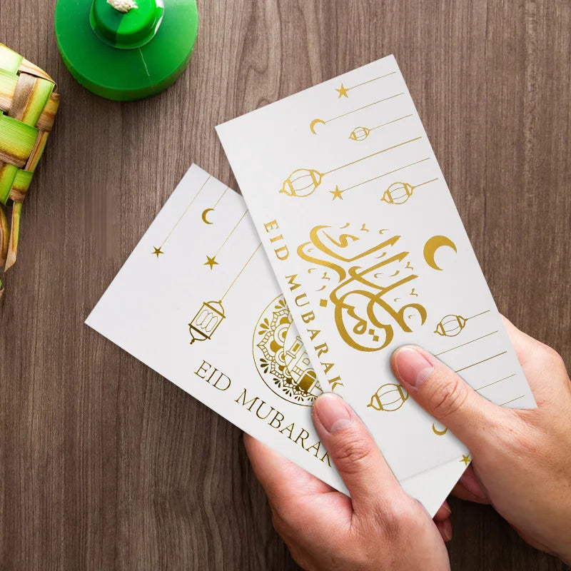 9Pcs Eid Mubarak Gift Envelopes – Ramadan Money Bags 2026 Gift Envelopes Babs