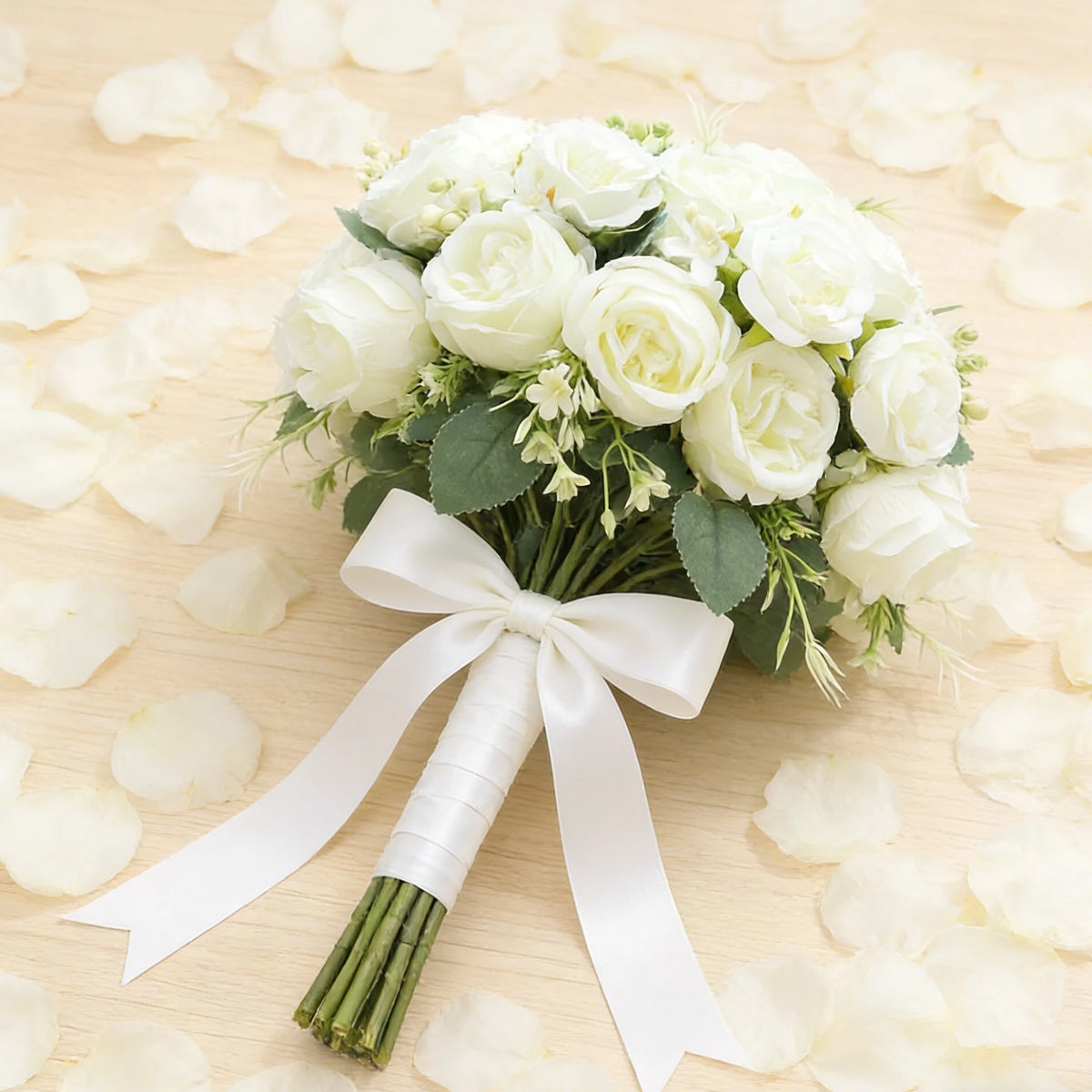 Artificial Silk Hydrangea Bouquet – Wedding & Home Décor Artificial Flower Bouquet Babs