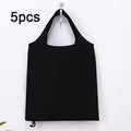 5-Pack Reusable Folding Polyester Shopping Tote Bags Reusable Tote Bag Babs A 46 41