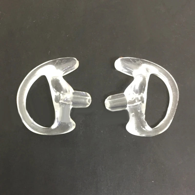 Soft Silicone In-Ear Radio Molds – Acoustic Coil Tube Replacement Radio Earpiece Replacement Babs