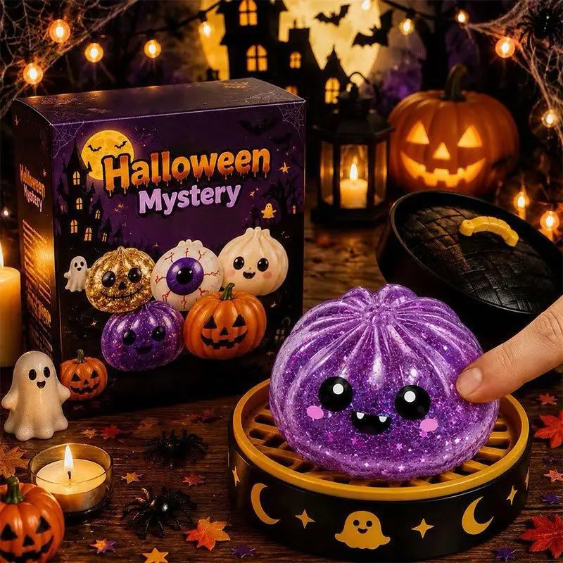 Halloween Ghost Squishy Fidget Squeeze Toy Gift Set Squishy Fidget Toy Babs E