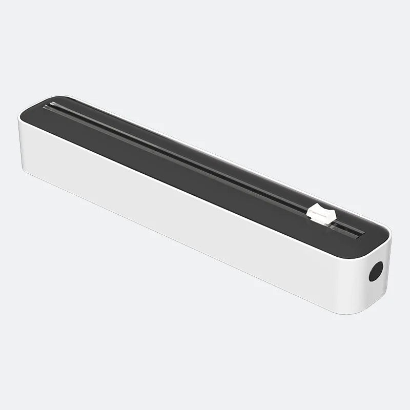 Food Wrap Dispenser with Slide Cutter | Clean Cuts Every Time Food Wrap Dispenser Babs Black