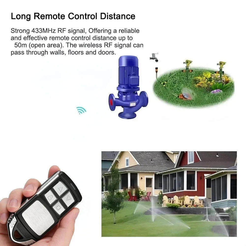 433MHz 4-Channel RF Remote Control Duplicator for Gate & Garage RF Remote Duplicator Babs
