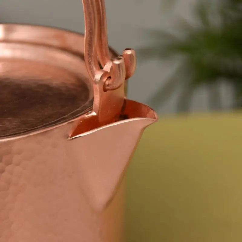 Handmade Pure Copper Kettle 1L – Thickened Teapot Copper Tea Kettle Babs