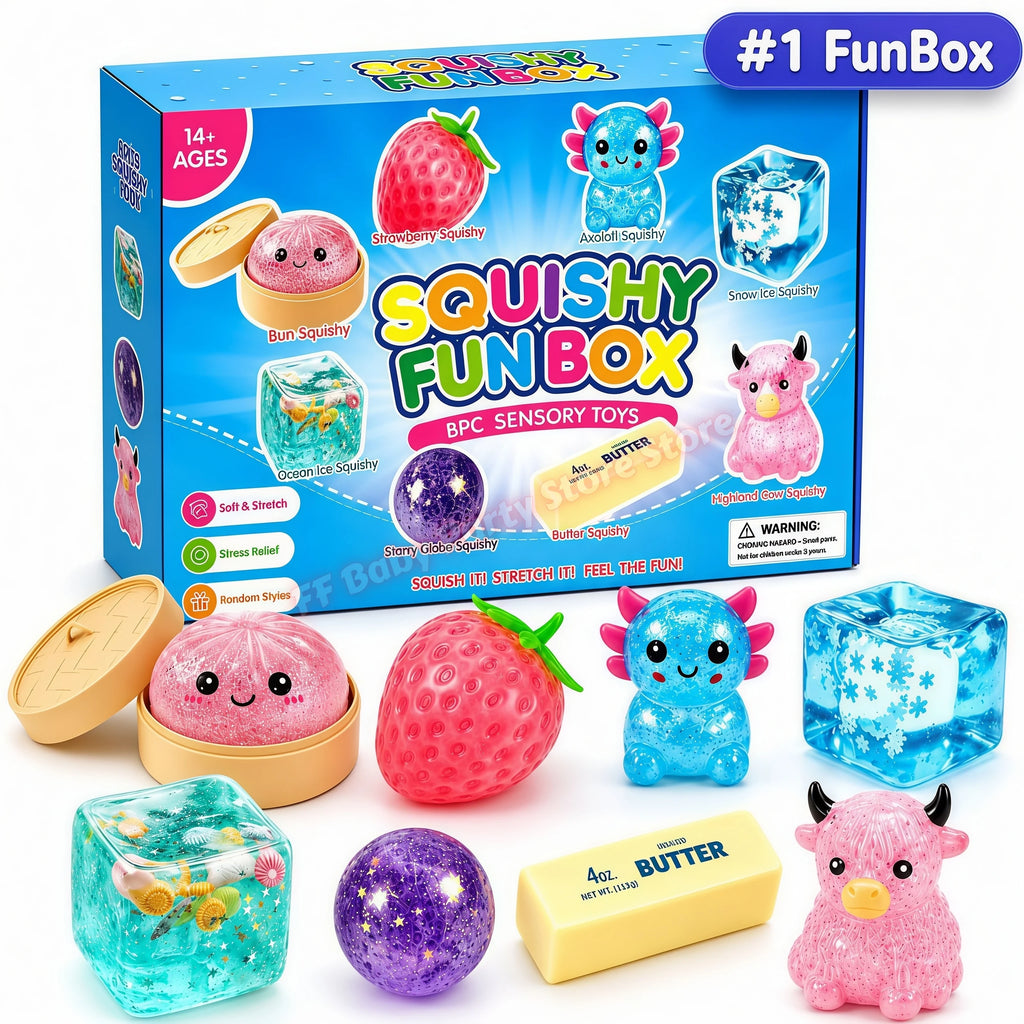 8-Pack Maltose Squishy Blind Box – Slow Rising Fidget Toys Squishy Fidget Toy Babs