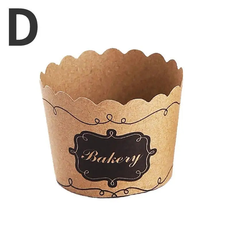 50-Pack Cupcake Liners – Paper Baking Cups for Muffins & Cakes Cupcake Baking Liners Babs D
