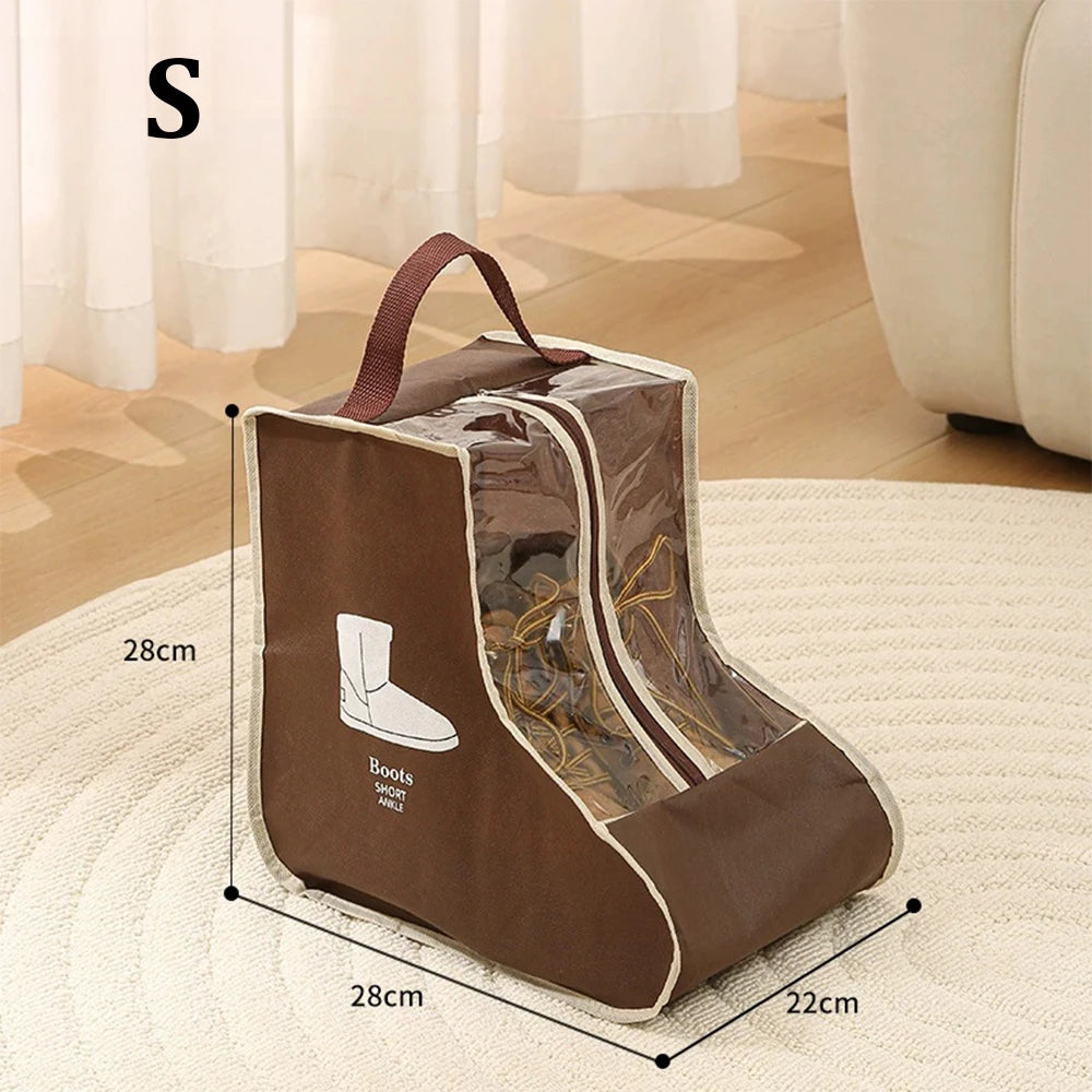 Tall Boots Storage Bag – Waterproof, Portable & Dustproof Boot Storage Bag Babs Brown-S