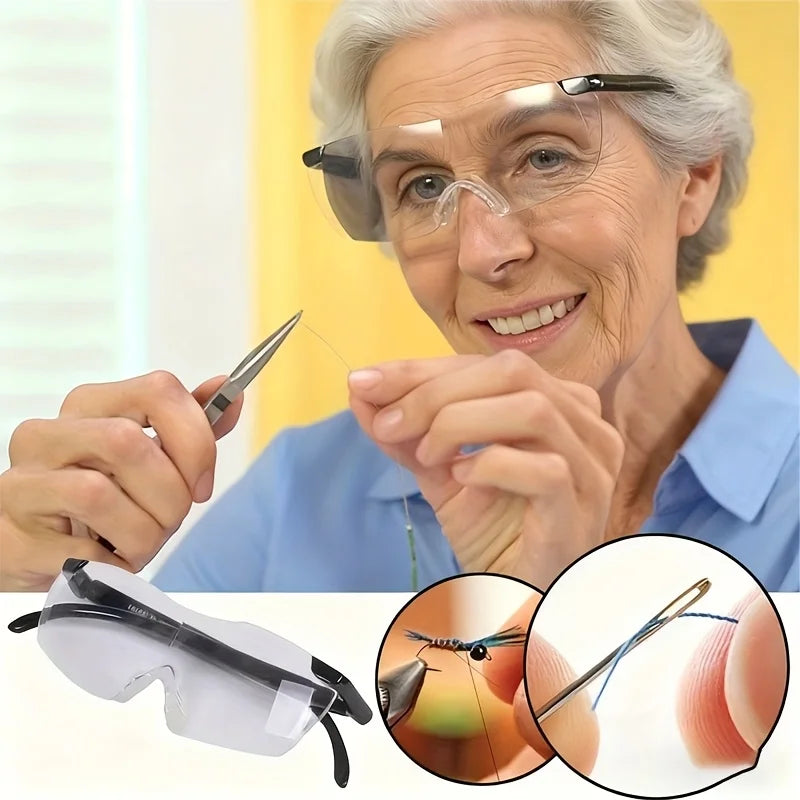 3X Hands-Free Magnifying Glasses for Reading & Craft Work Magnifying Glasses Babs
