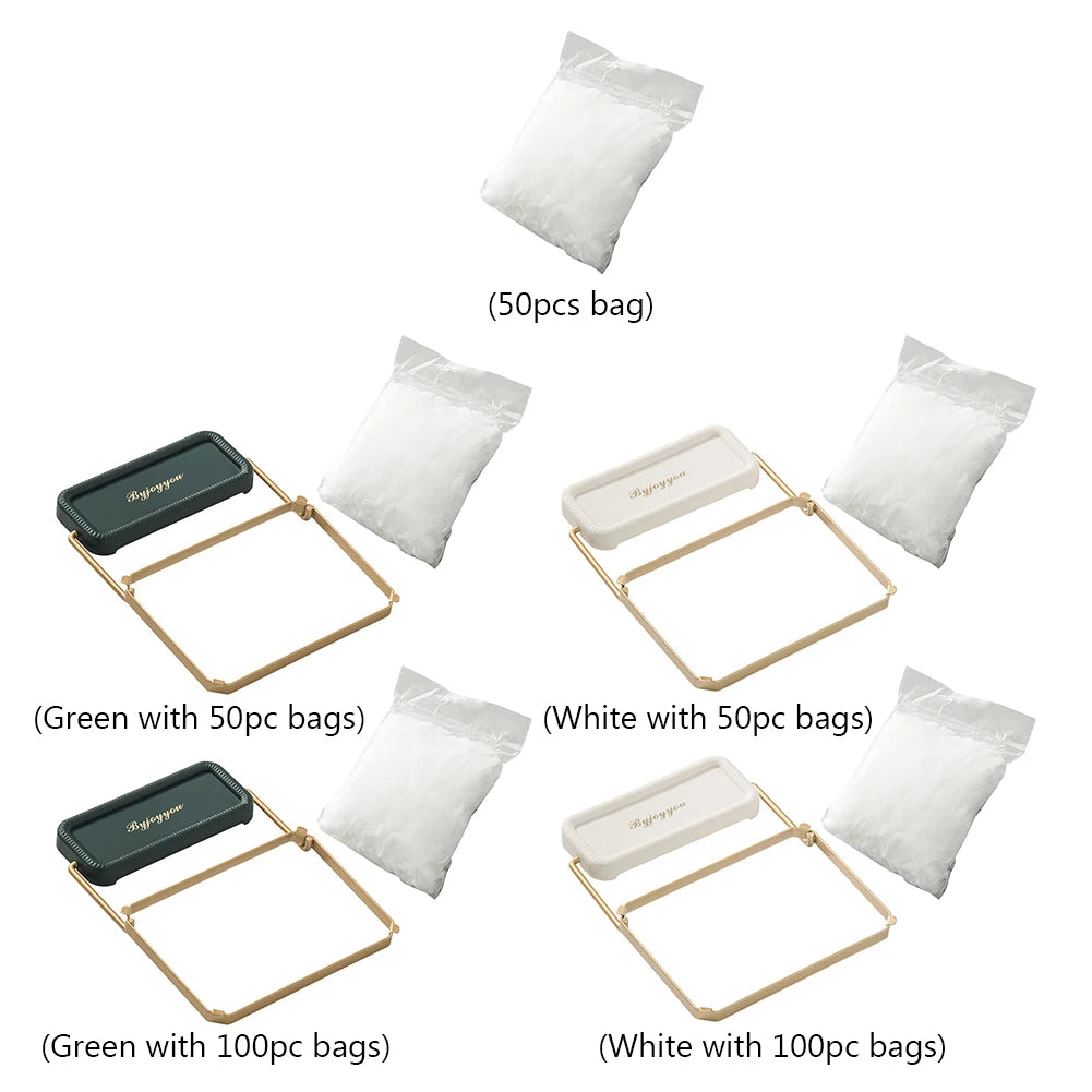 Foldable Kitchen Sink Strainer Rack & Disposable Mesh Bags Sink Strainer Rack Babs