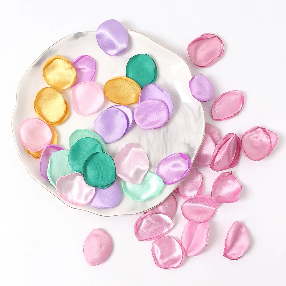 Magenta Silk Rose Petals – Wedding, Christmas & DIY Decor Artificial Flower Petals Babs