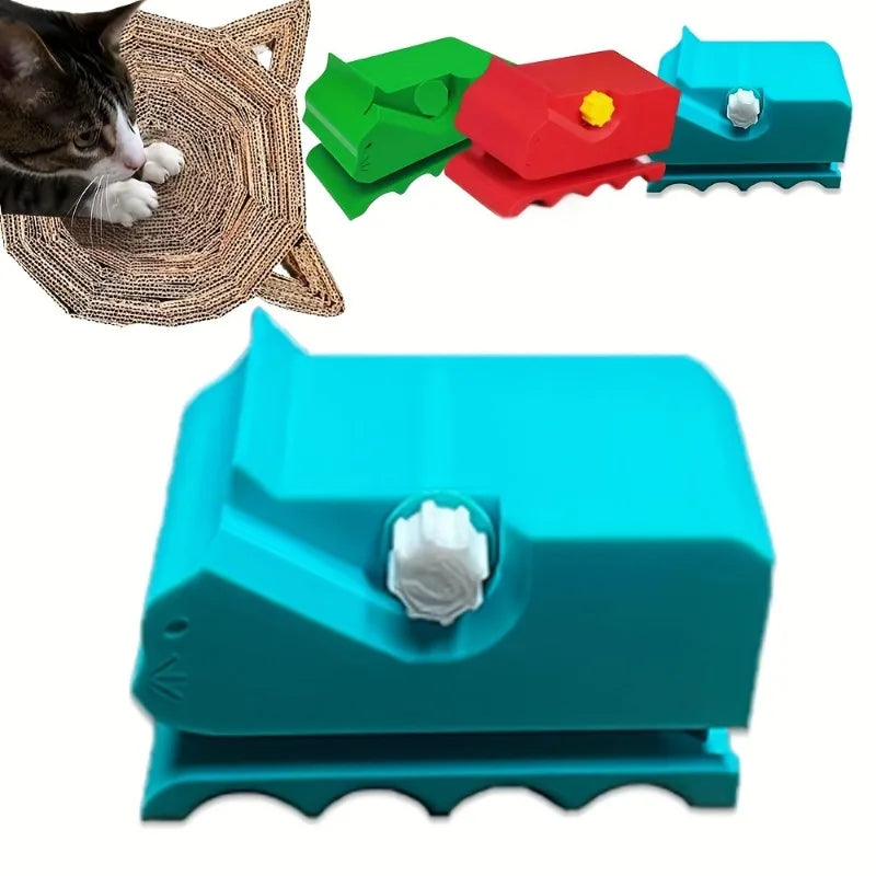 3D Printed Cat Scratcher Cardboard Cutter – Fun DIY Cutting Tool Cardboard Cutter Tool Babs