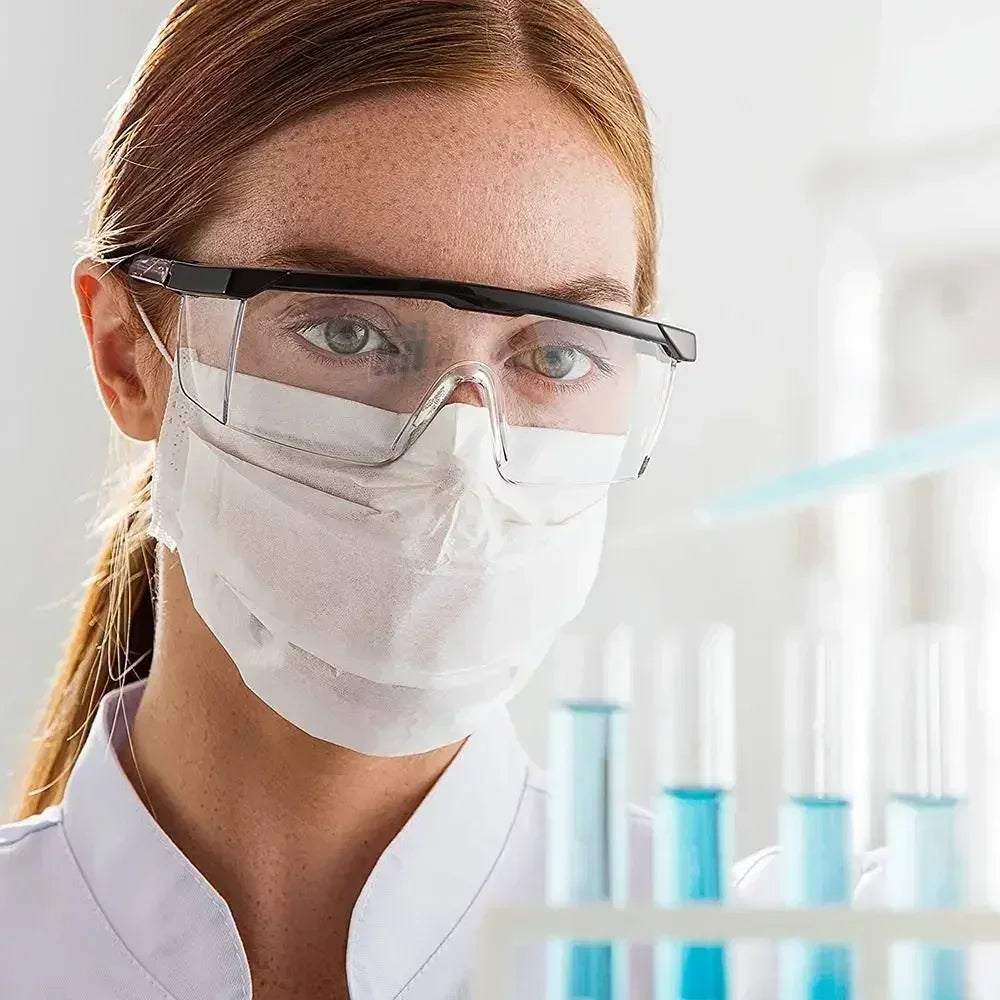 40-Pack Safety Goggles – Anti-Fog, Dustproof & Windproof Safety Goggles Babs