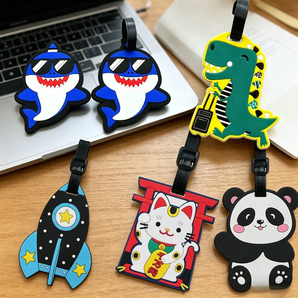 Cute Luggage Tags for Women & Men – Anti-Loss Baggage Labels Luggage Tag Babs