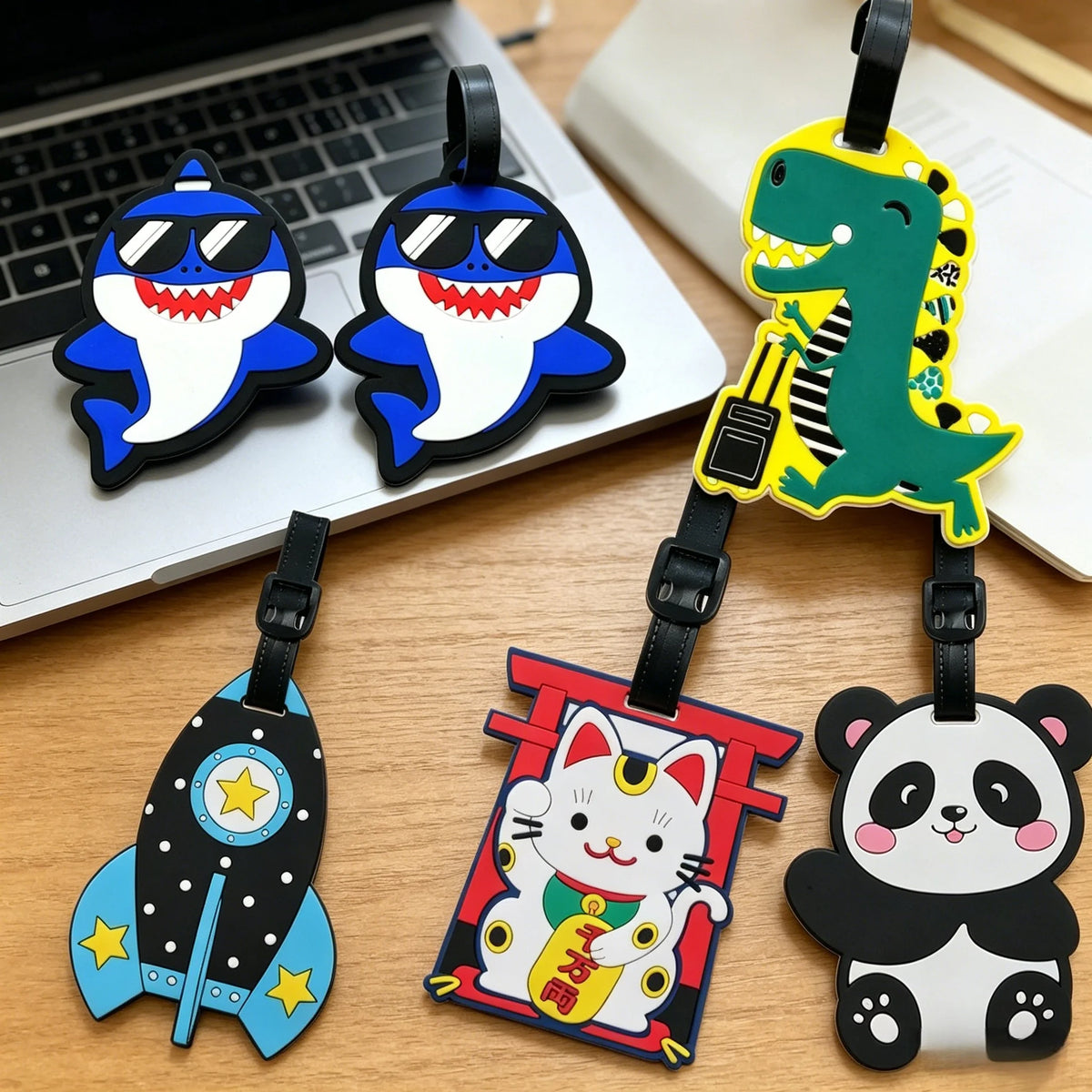 Cute Luggage Tags for Women & Men – Anti-Loss Baggage Labels Luggage Tag Babs