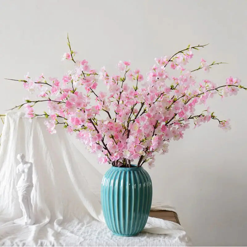 109cm Artificial Cherry Blossom Silk Branch | Sakura Decor Artificial Flower Branch Babs