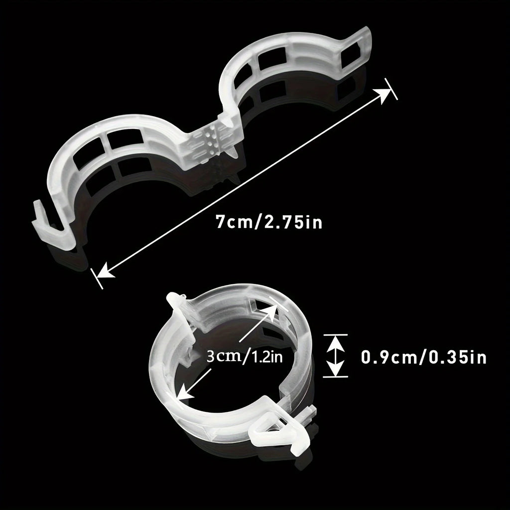 Plastic Plant Support Clips – Tomato & Vine Garden Clips Garden Plant Clips Babs