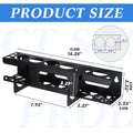 Wall Mount Caulk Tube Storage Organizer – Steel Rack Tool Storage Rack Babs Black 1pcs