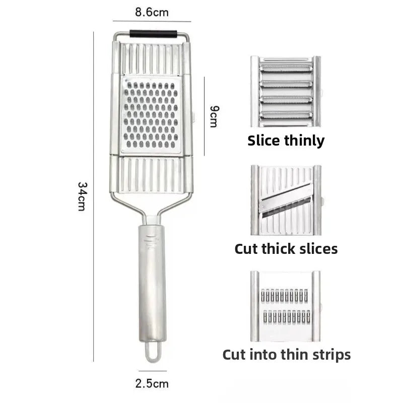 Manual Multifunctional Vegetable Cutter & Stainless Steel Slicer Vegetable Slicer Babs